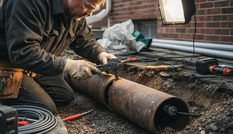 Sewer Line Repair services in Gulf, 27256.
