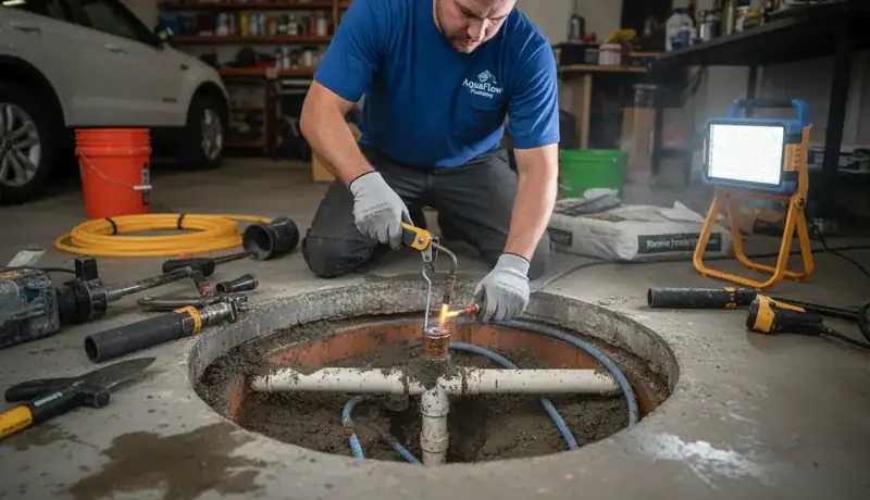 Slab Leak Repair services in Gulf, 27256.