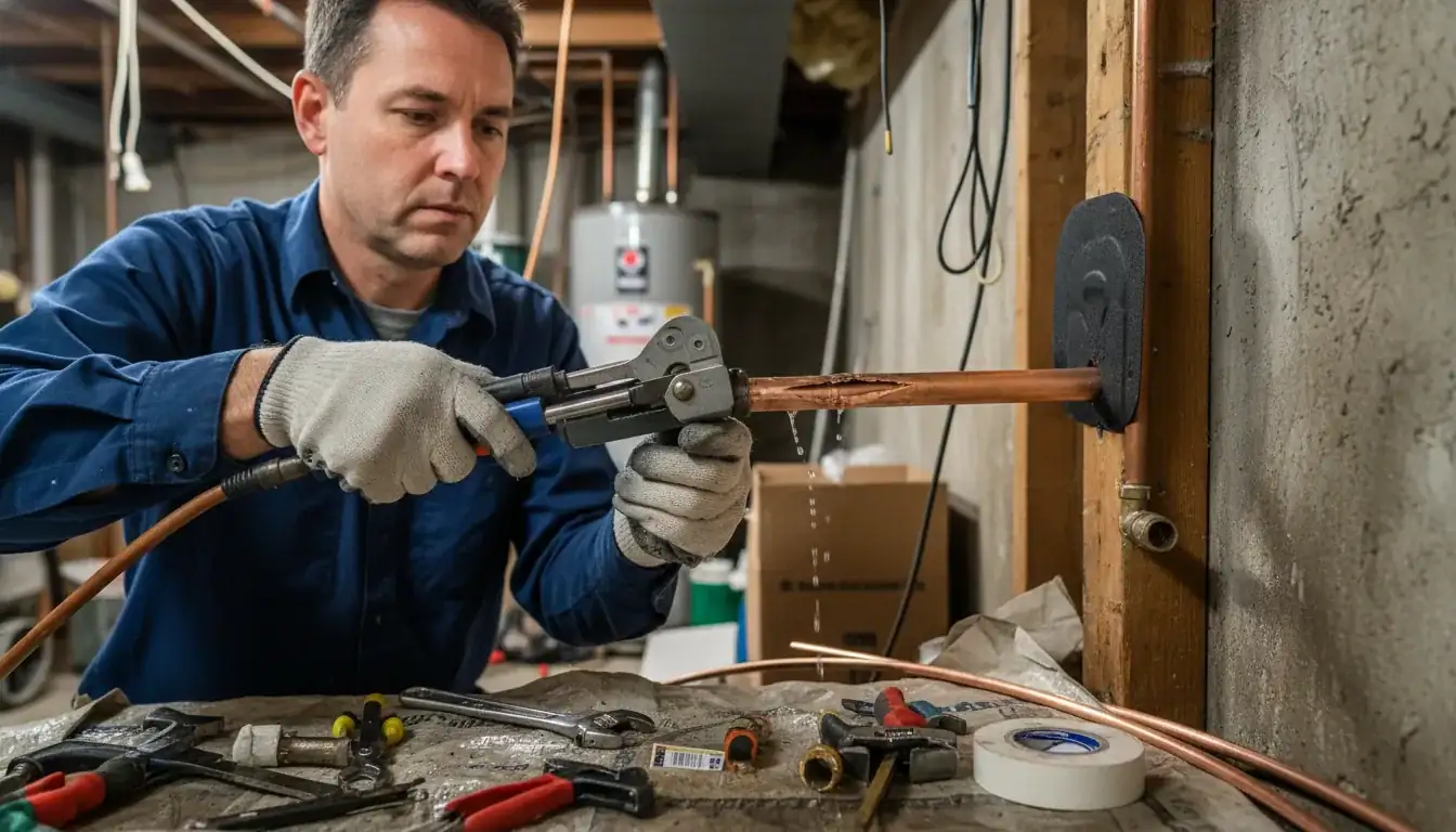 Burst Pipe Repair services in Haw River, 27258.