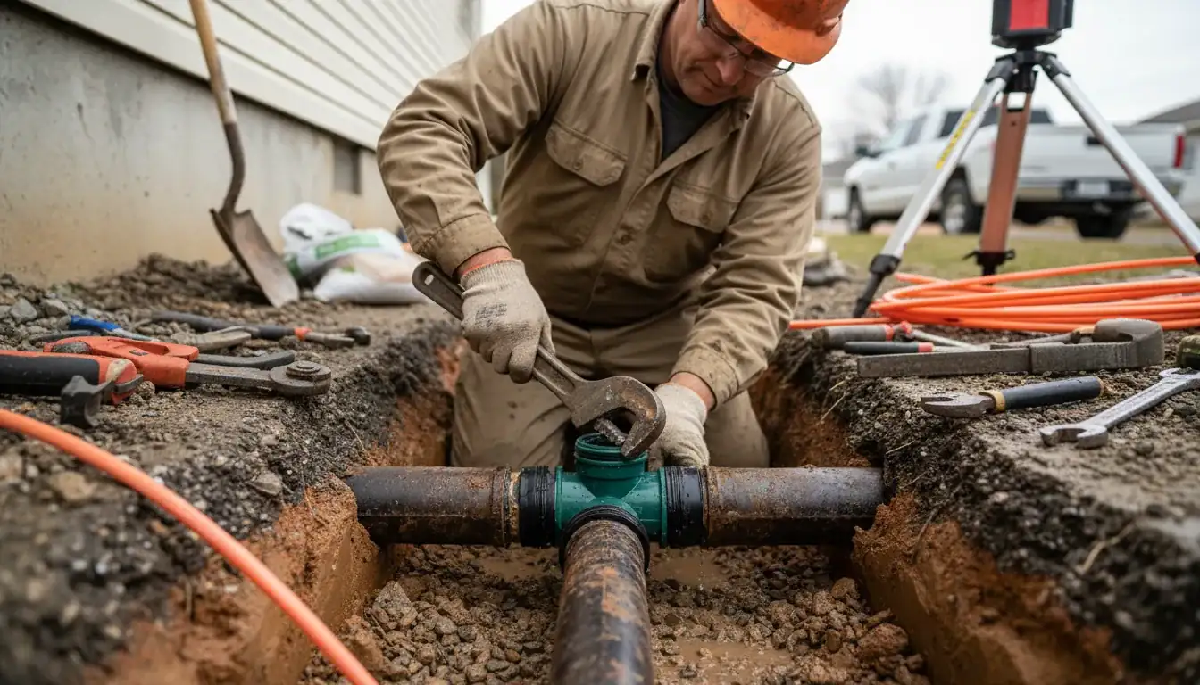 Sewer Line Repair services in Hillsborough, 27278.