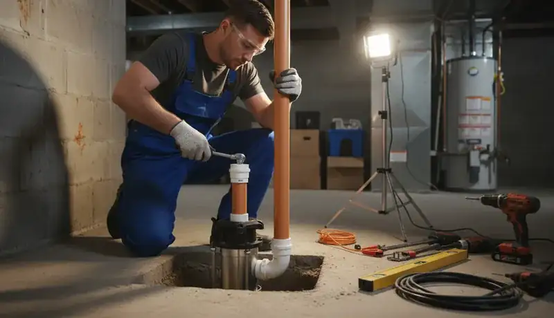 Sump Pump Installation services in Holly Springs, 27540.