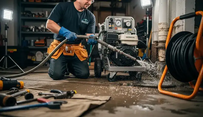 Hydro Jetting services in Huston, ID.
