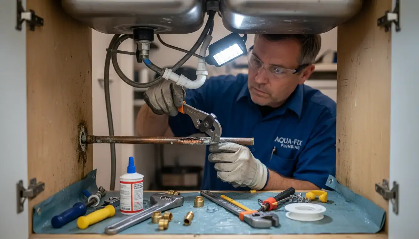 Burst Pipe Repair services in Hyde Park, MA.