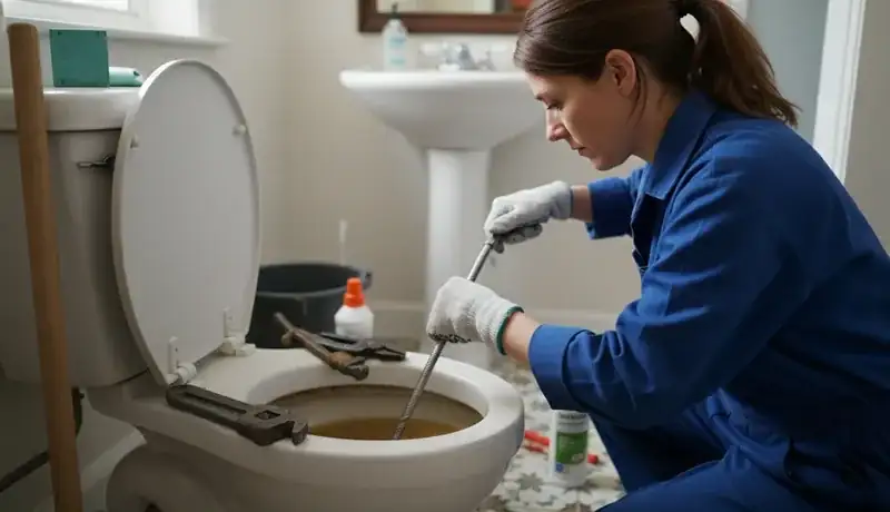 Clogged Toilet Repair services in Knightdale, 27545.