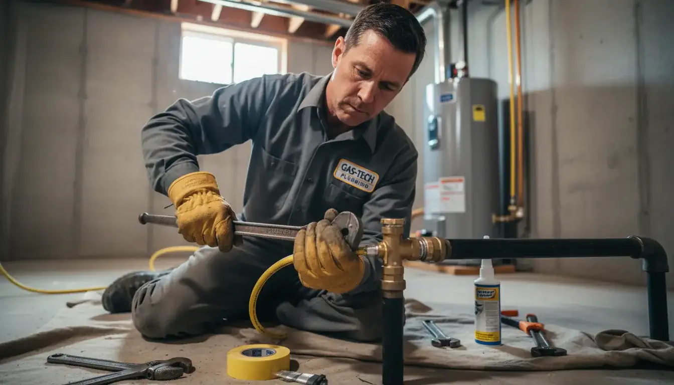 Gas Line Installation services in Knightdale, 27545.