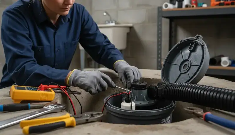Sump Pump Repair services in Knightdale, 27545.