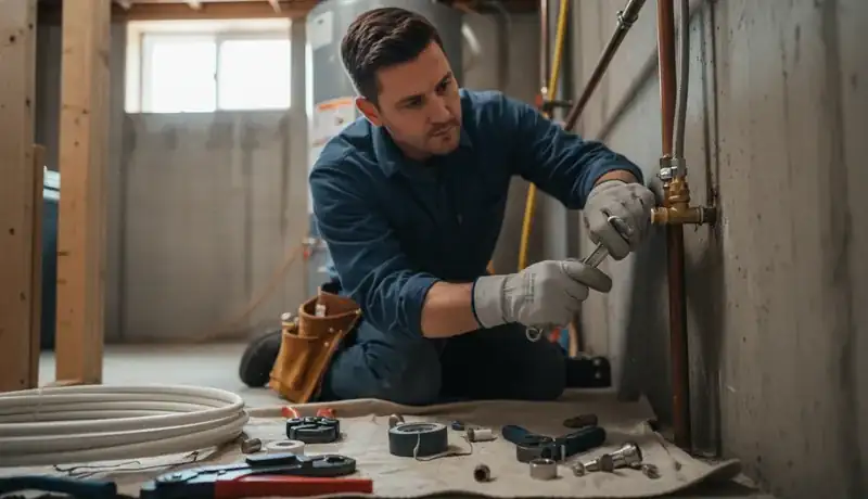 Water Line Installation services in Knightdale, 27545.