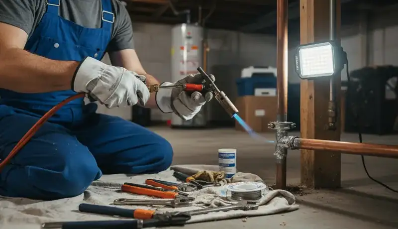 Burst Pipe Repair services in Larkspur, CA.