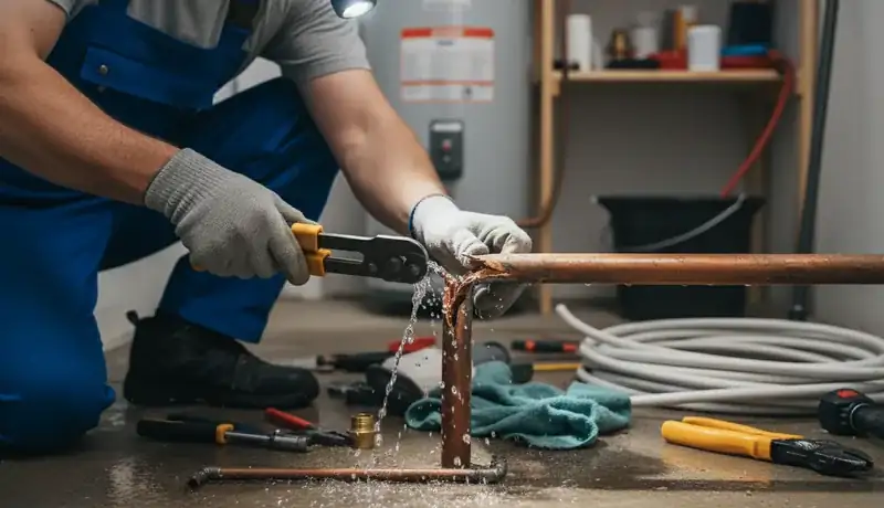 Burst Pipe Repair services in Larkspur, CO.