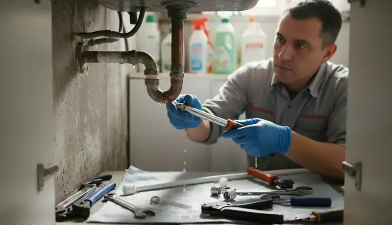 Burst Pipe Repair services in Long Beach, CA.