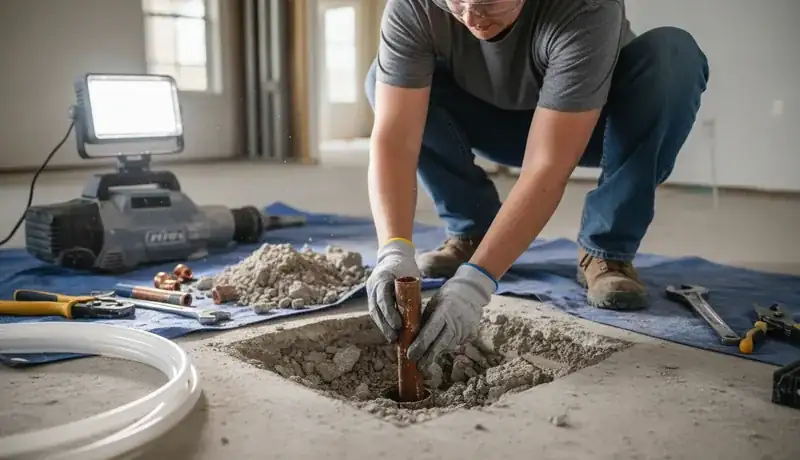 Slab Leak Repair services in Longwood, 28452.