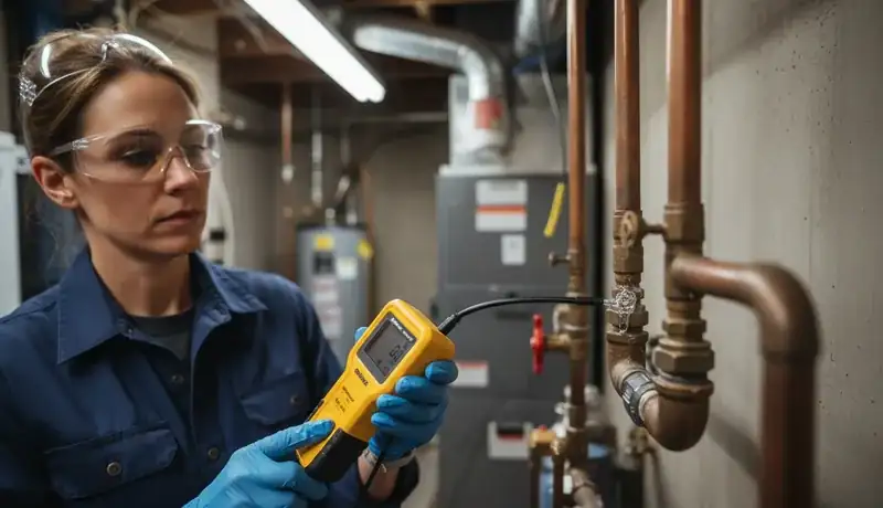 Gas Leak Detection services in Lowell, 28098.