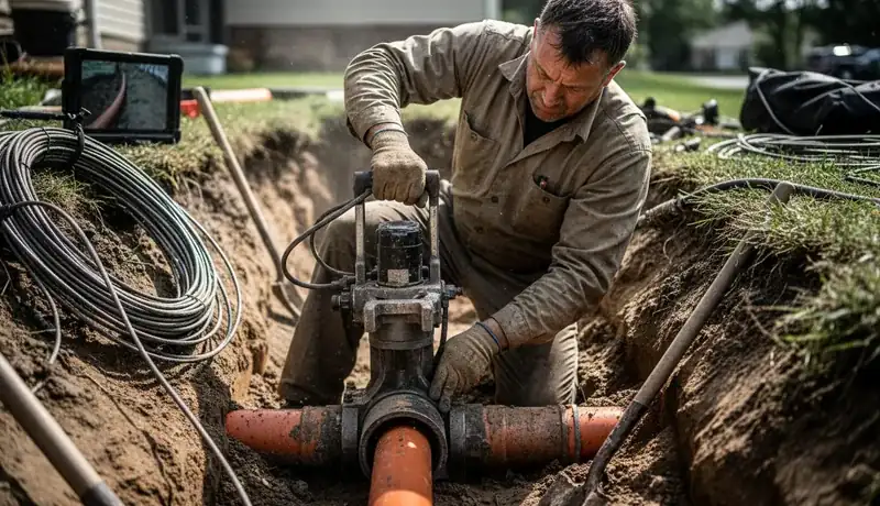 Sewer Line Repair services in Marshall, CA.
