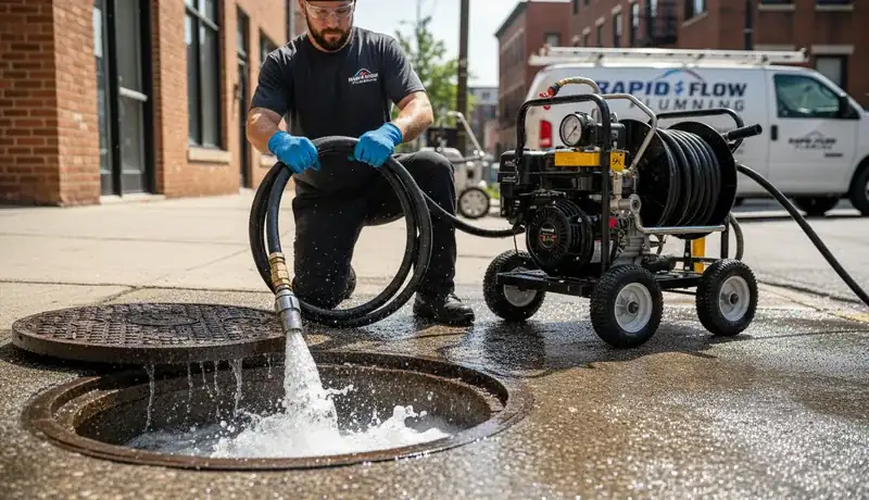 Hydro Jetting services in Midvale, ID.