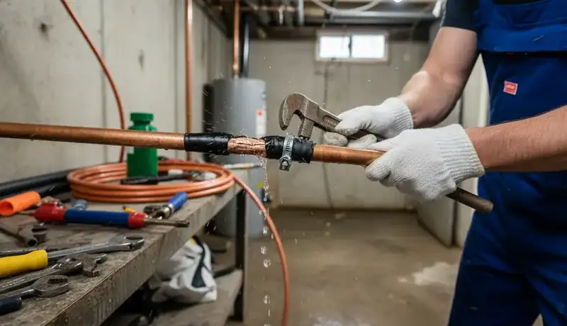 Burst Pipe Repair services in Mill City, OR.
