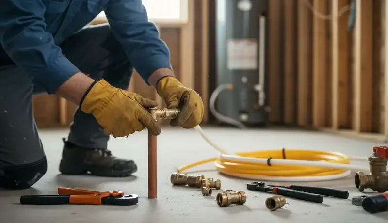 Water Line Installation services in Moncure, 27559.