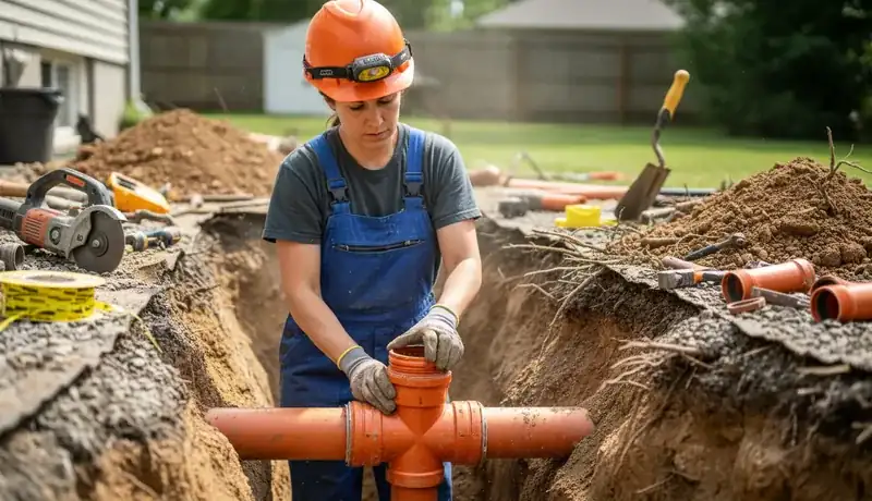 Sewer Line Replacement services in Mount Holly, 28120.