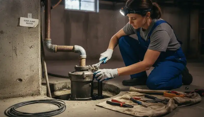 Sump Pump Repair services in Mount Holly, 28120.