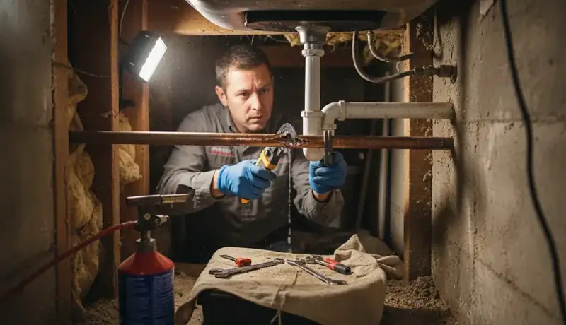 Burst Pipe Repair services in Naples, FL.