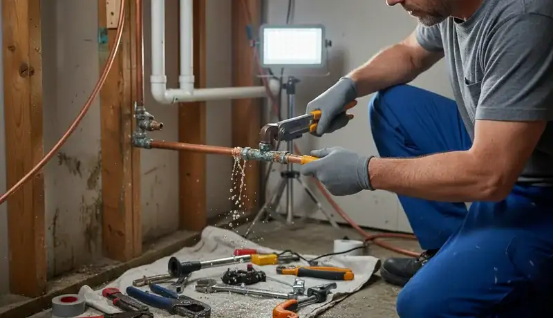 Water Leak Repair services in Newton Center, MA.