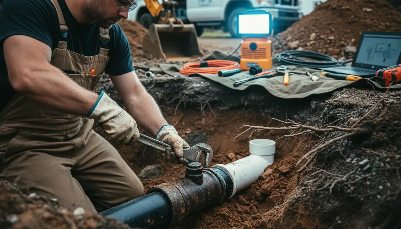 Sewer Line Repair services in Nicasio, CA.