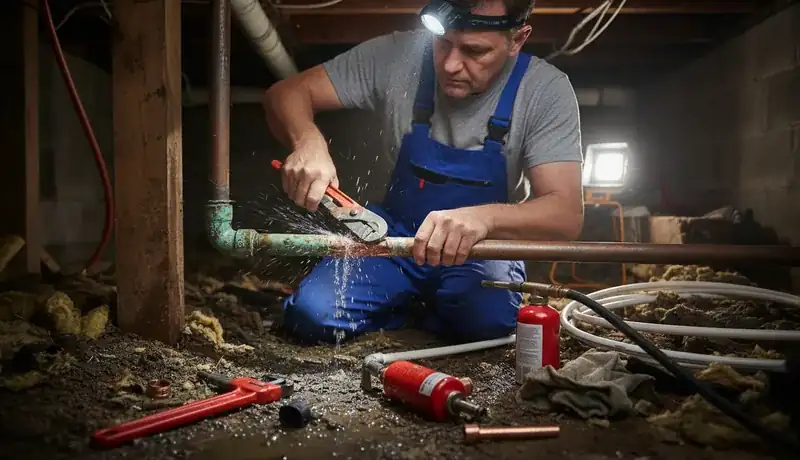 Burst Pipe Repair services in North Weymouth, MA.