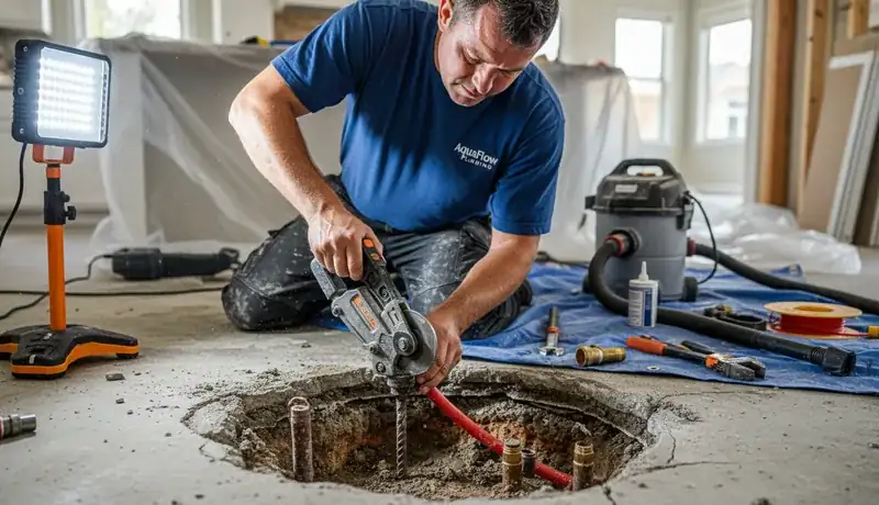 Slab Leak Repair services in Oakboro, 28130.