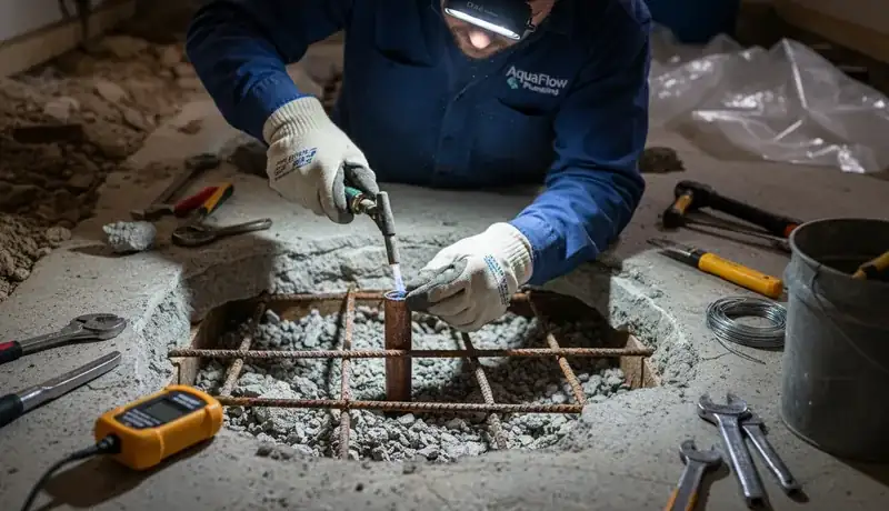 Slab Leak Repair services in Olivia, 28368.