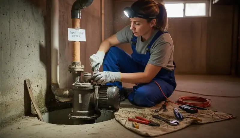 Sump Pump Repair services in Olivia, 28368.