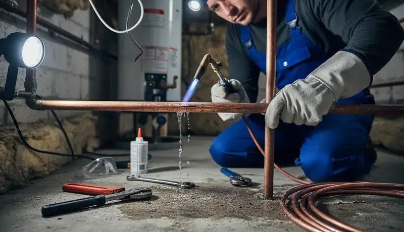 Burst Pipe Repair services in Ozona, FL.