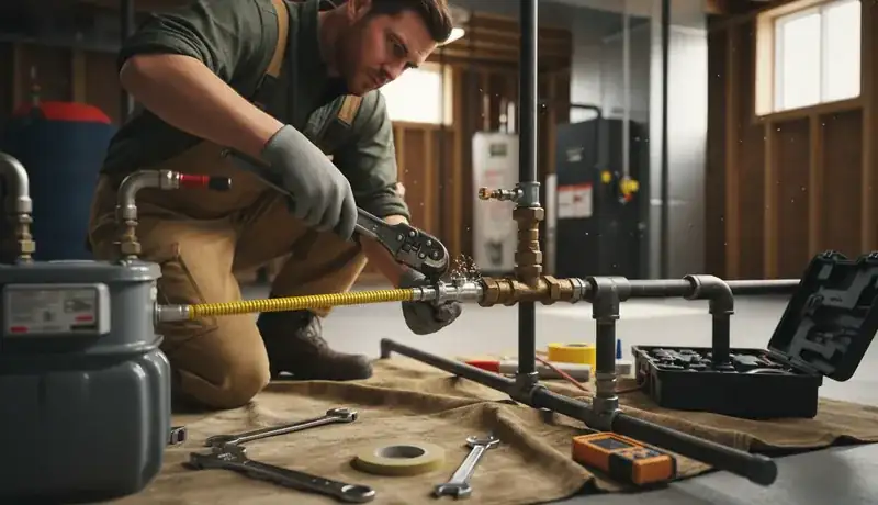 Gas Line Repair services in Pineville, 28134.