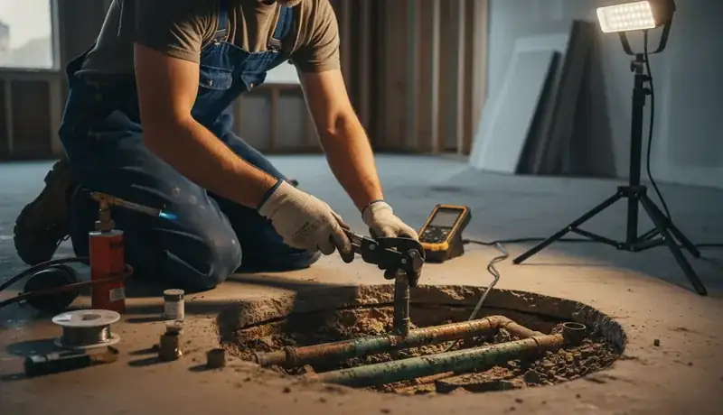 Slab Leak Repair services in Pittsboro, 27312.