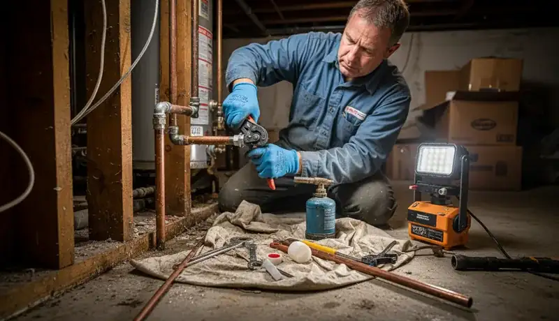 Burst Pipe Repair services in Raleigh, 27601.