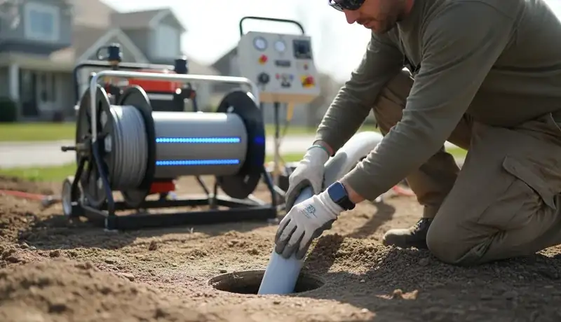 Trenchless Sewer Repair services in Raleigh, 27601.