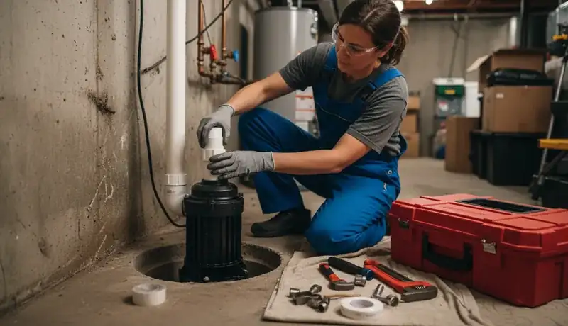 Sump Pump Installation services in Raleigh, 27603.