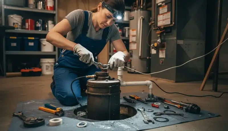 Sump Pump Repair services in Raleigh, 27603.