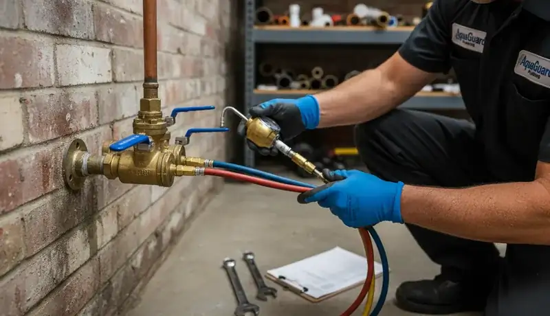 Backflow Testing services in Raleigh, 27604.