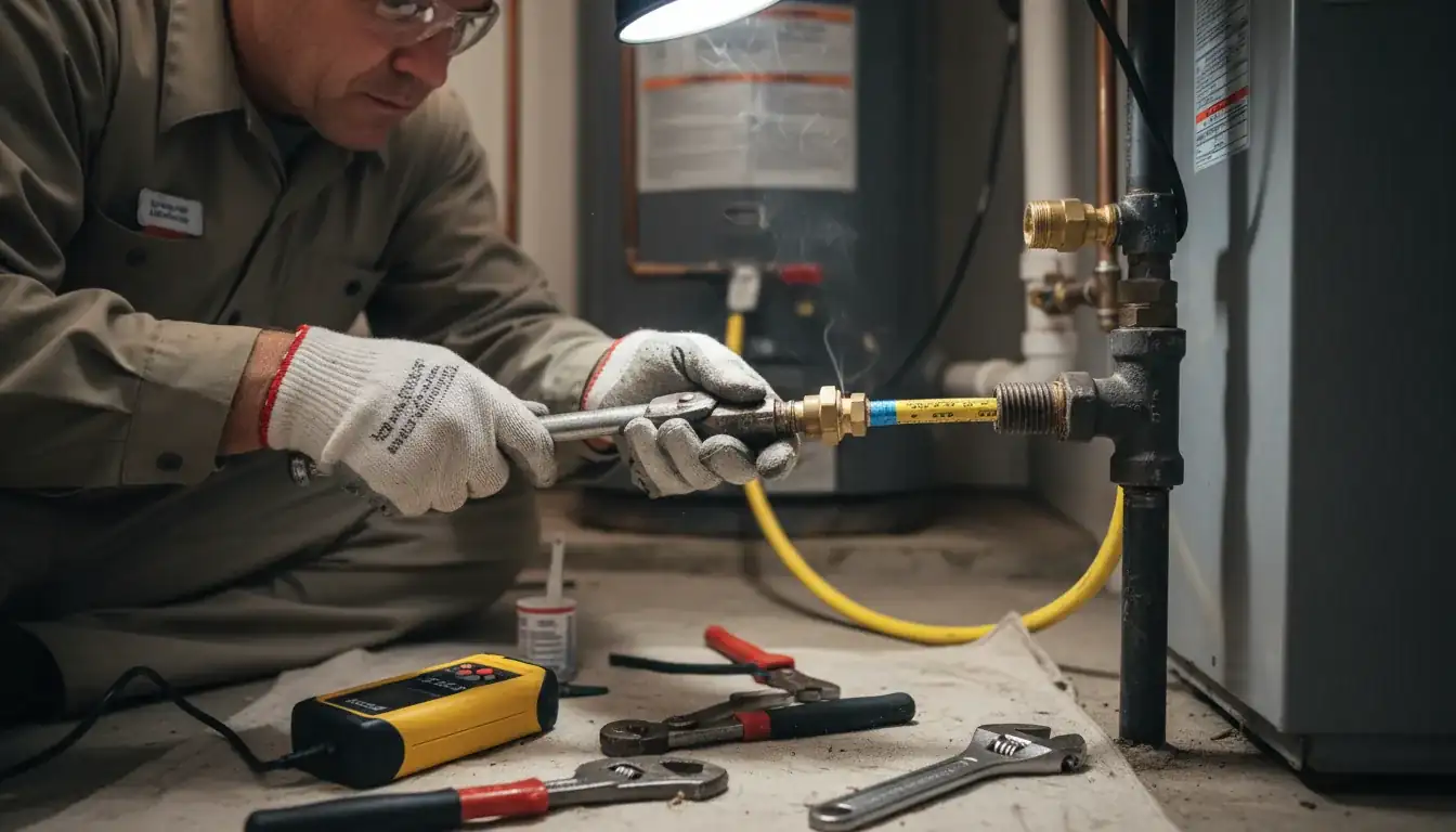 Gas Line Repair services in Raleigh, 27604.