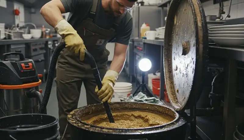 Grease Trap Cleaning services in Raleigh, 27604.