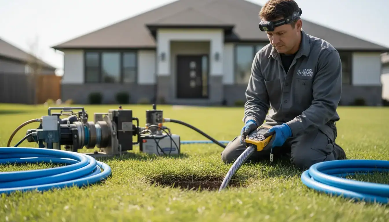 Trenchless Sewer Repair services in Raleigh, 27604.