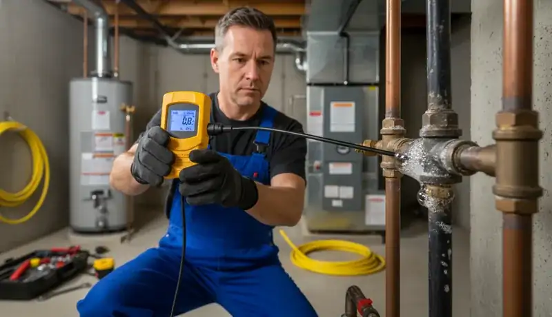 Gas Leak Detection services in Raleigh, 27605.