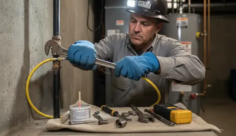 Gas Line Repair services in Raleigh, 27605.