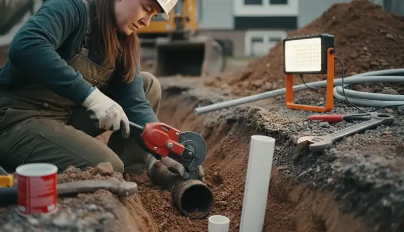 Sewer Line Repair services in Raleigh, 27605.