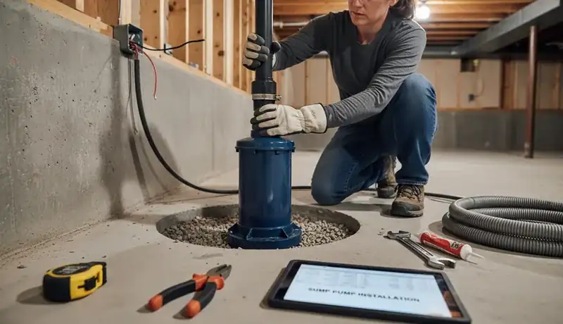 Sump Pump Installation services in Raleigh, 27605.