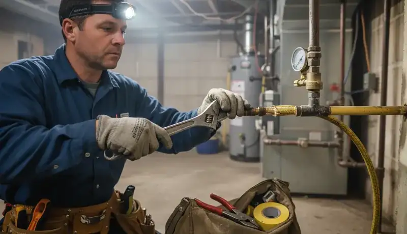 Gas Line Repair services in Raleigh, 27606.