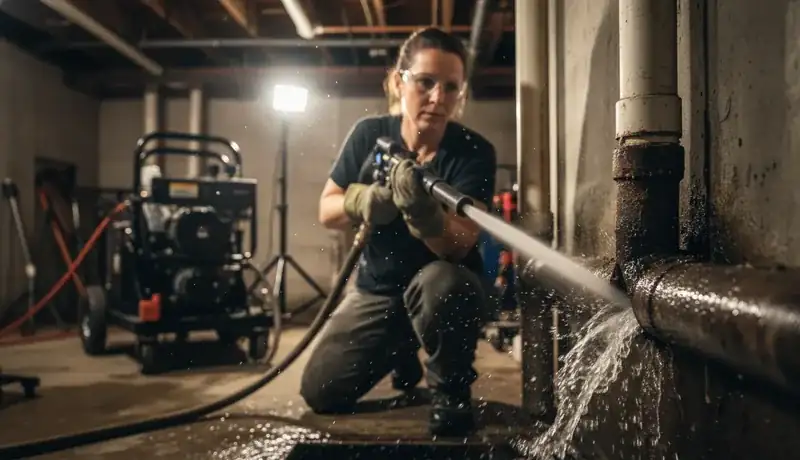 Hydro Jetting services in Raleigh, 27606.