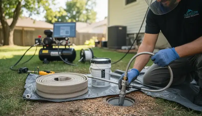 Trenchless Sewer Repair services in Raleigh, 27606.