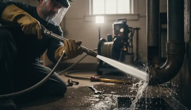 Hydro Jetting services in Raleigh, 27607.