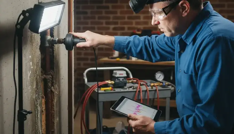 Leak Detection services in Raleigh, 27607.