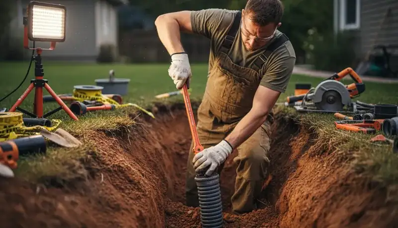 Sewer Line Replacement services in Raleigh, 27607.